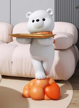 代简无品牌/卡通熊落现地摆约件装饰品客厅电视柜沙发卧书房茶室
