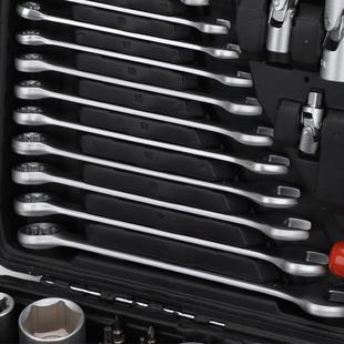 套26件套1筒组工具多用途套棘轮扳手汽修套装 407维修组合工具筒扳
