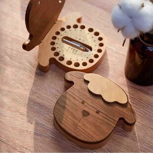 生纪乳牙念盒子女孩男孩儿童宝换牙齿胎毛收肖纳盒保宝DEC存收藏