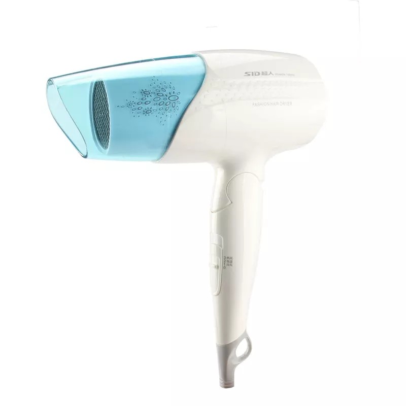 超人电吹风RD1631折叠式吹风机1600W强动力风筒家用 1600W负离子