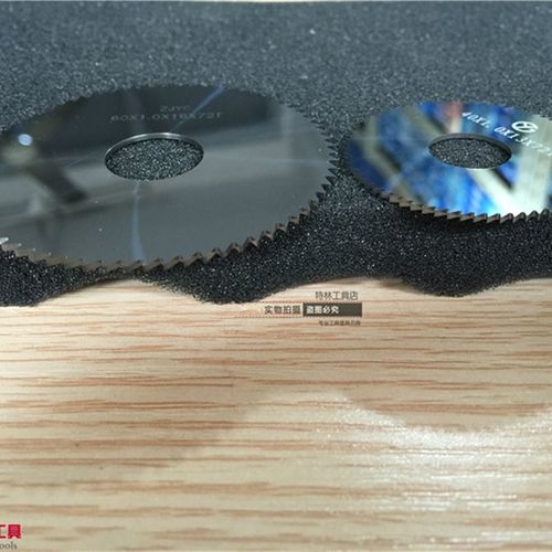 整体硬质合金钨钢圆锯片 切口/锯片铣刀 圆盘外径80/100mm*0.5-5