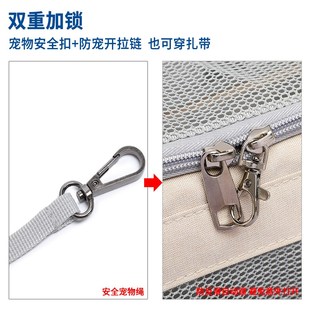 大韩韩亚航空软包猫包外出便携手提斜挎可上客舱猫咪包携带宠物包