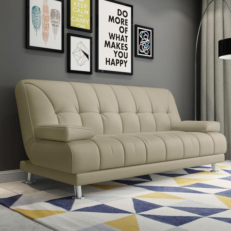 简现代实木折叠1.8米沙发客厅约EBZ小户型5单人双发人多功能沙床1