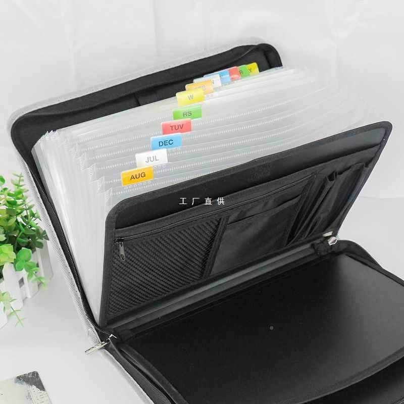 布13格手提风包A44多层件文夹多功能商务琴资料公文包A办公室,文具电教/文化用品/商务用品,风琴包/事务包,淘宝优惠券,粉丝福利购,淘宝优惠卷