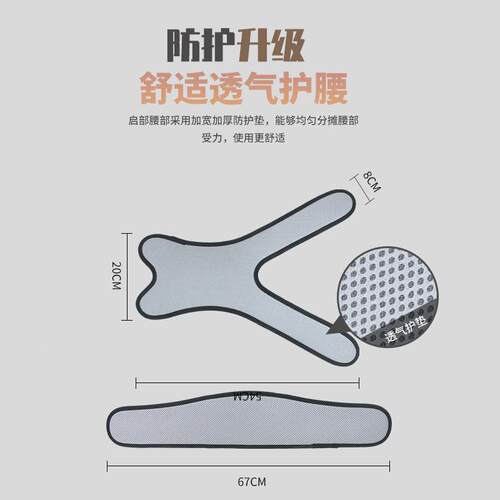 坠全144落钩悬5挂式安全带高空作业GM360套全身五点式安全绳带挂