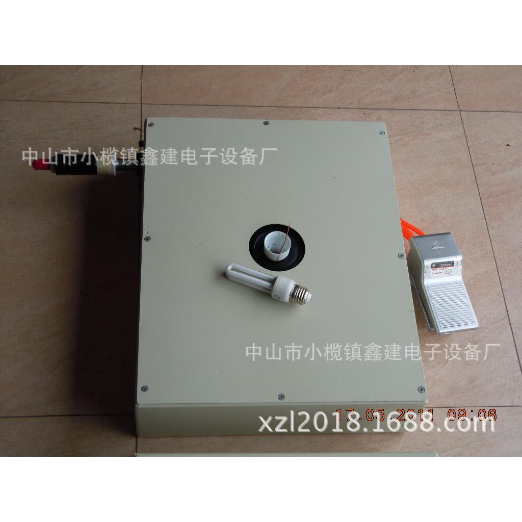 直销EE27球D泡L灯节能灯灯头打点机/脚踏动式打点压铆打气钉机