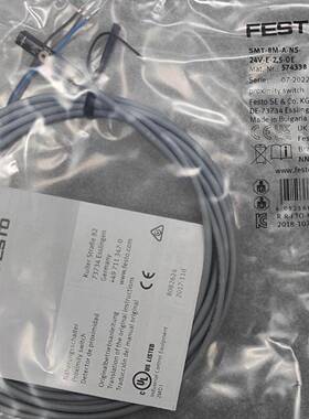 费斯托气缸接近开关574339-294SMT-8M-A-NS-24VE0.-3-M8D质保一年