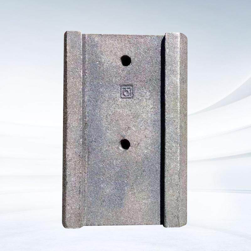 陆德WCB600稳定土阳拌合站叶片衬板特高铬合南阳陆德金搅拌南耐机