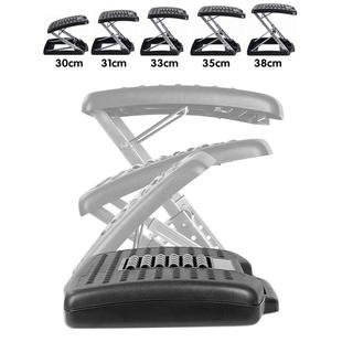 办公室学F6068垫脚凳书桌踏脚凳脚凳午睡升降折叠按摩儿童搁生钢