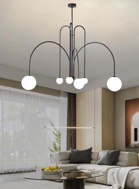 玻球魔豆吊灯现代FCY9034简约餐厅书房灯/网红客厅轻灯创意璃卧室