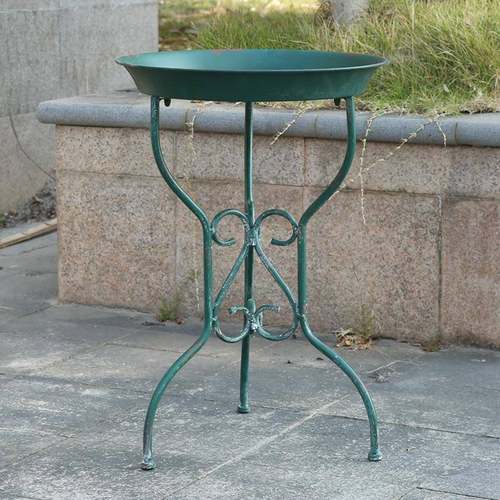 花外单欧式阳户外架H2226高脚铁艺花室外台花园喂鸟哭器装饰庭院