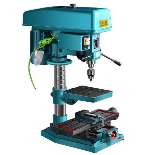 创强钻攻铣三用钻床ZX7032380V台式钻铣床1500W重型工业台钻