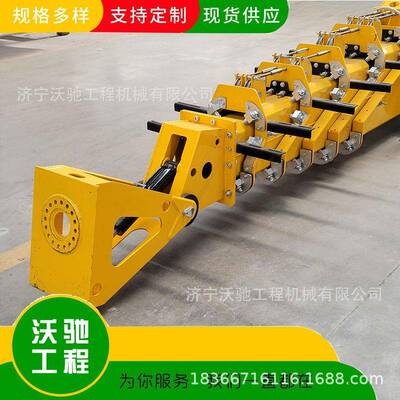 水平液压伸缩臂生产吊车挖机伸缩臂勾机拉木机伸缩臂拉山机