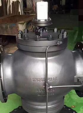 YD43H-16C铸钢先导膜片减压阀DP17先导薄膜式法兰减压阀DN50 DN65