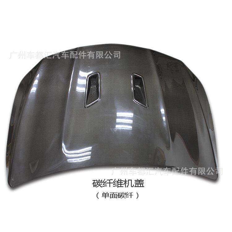 适用于奔驰CLA/A级碳纤维引擎盖W117机盖碳纤改装开孔机盖配件