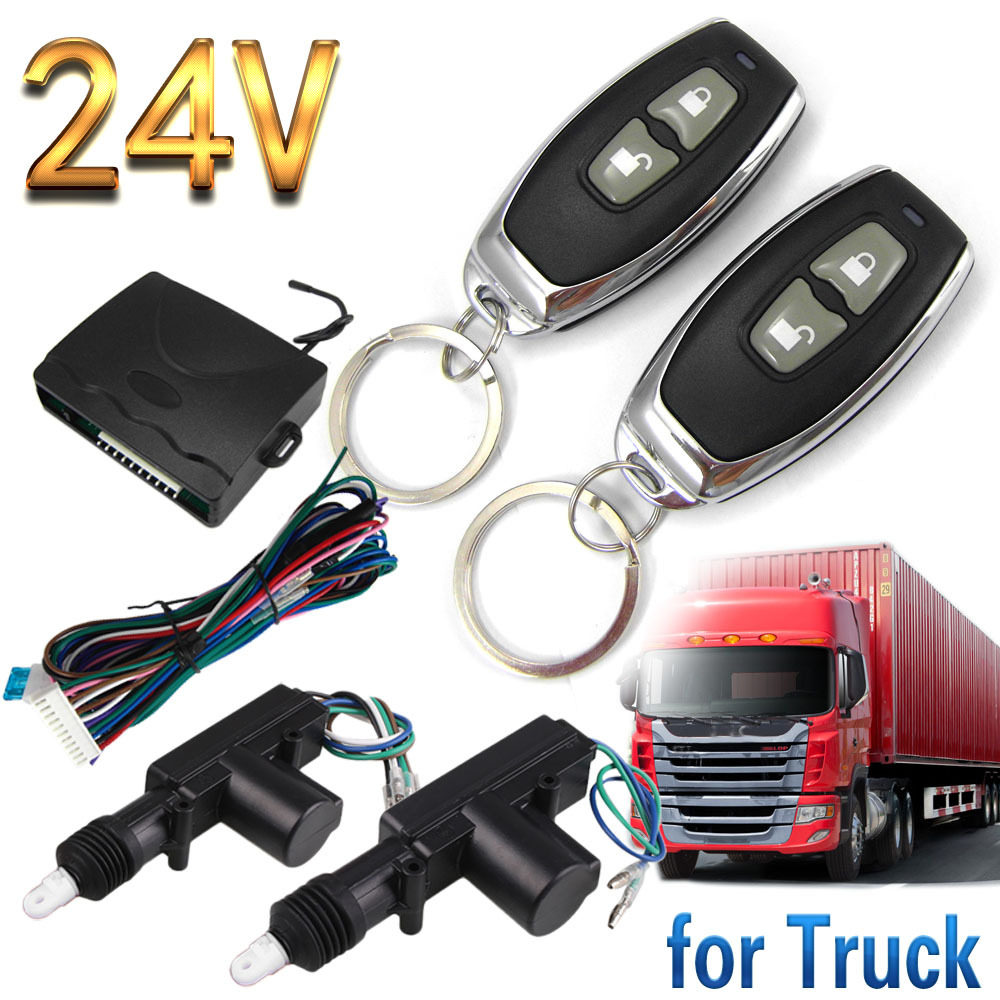 24VForTruck2DoorsCentralDoorLock镖鹰大货车中控锁8110