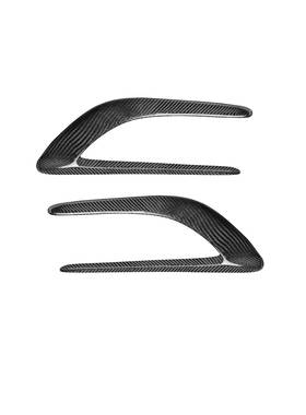 适用于奔驰C级W205C205C43C63AMG叶子板真碳纤维汽车内饰改装