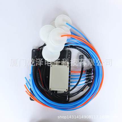 汽车座椅按摩改装腰托气囊航空座椅三按键10点气动按摩腰托按摩