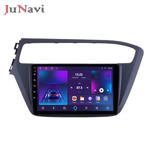 八核4+64适用现代i20左肽18-19款安卓大屏车载中控导无线CARPLAY