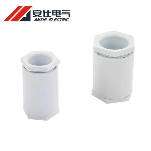 安仕出口管件双边杯梳公线盒锁扣锁母DoubleFemaleAdaptor圆接头