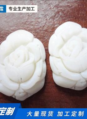 宝石戒面供应碧玺戒面 灰色不规则裸石原料