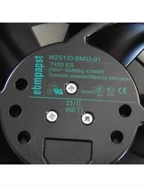 W2S130-BM03-01耐高温7450ES轴流风机