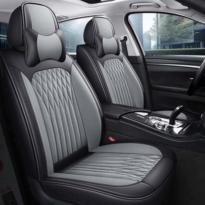 汽车座套全包四季通用座垫车内饰专用座椅套新款透气纳帕皮革坐垫