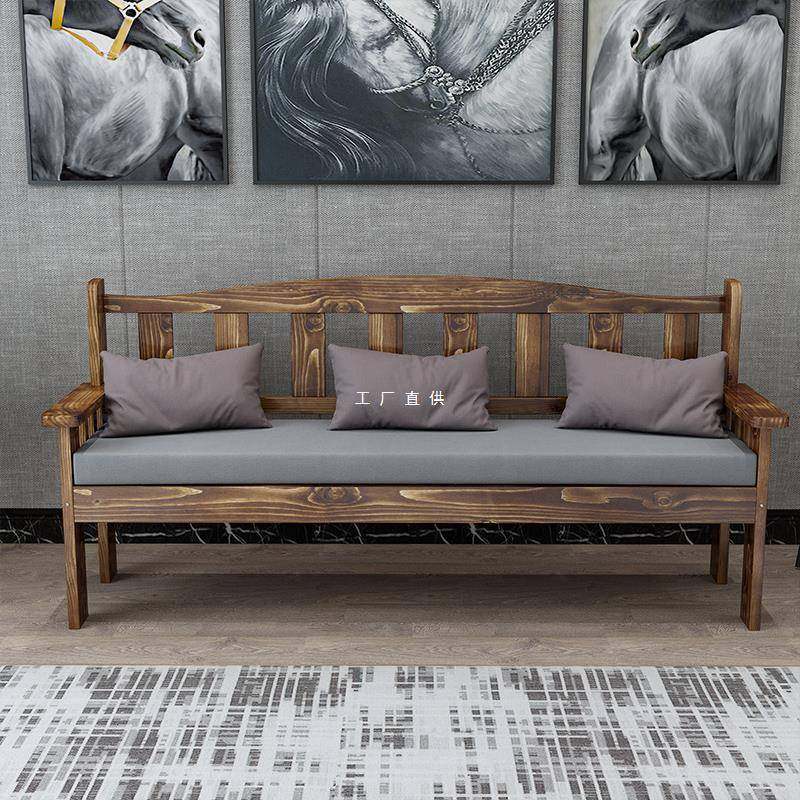公园椅木头靠背客厅户外简约木制家用仿古做旧阳台实木长椅沙发椅,农用物资,其他肥料,淘宝优惠券,粉丝福利购,淘宝优惠卷