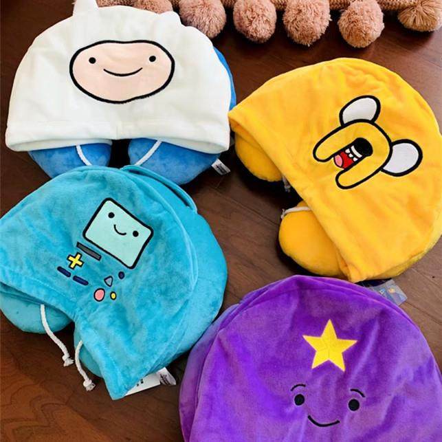 创意毛绒舒适带帽U枕旅行颈枕U型枕办公室宿舍午睡枕,农用物资,其他肥料,淘宝优惠券,粉丝福利购,淘宝优惠卷