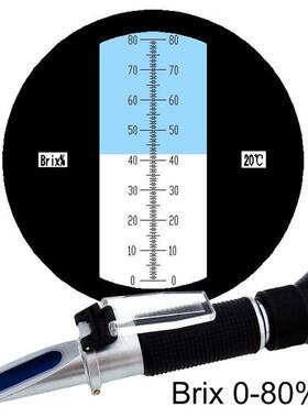 深圳外贸中性英文0-80%手持折射仪HT118