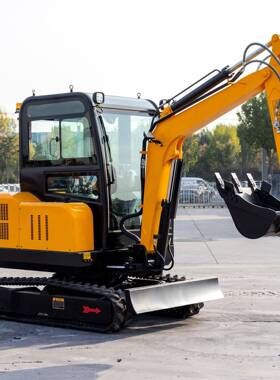 海拓HT30工程液压挖机出口西班牙农用迷你履带挖机3吨果园挖机