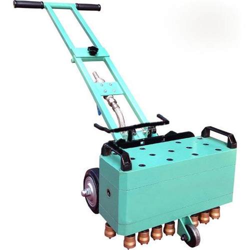 手推式凿毛机7头打毛机11头17头凿毛机混凝土地面桥梁凿毛锤23头