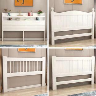 新款简约1.8榻榻米床头靠背实木床头1.5欧式床头简约儿童床头靠背