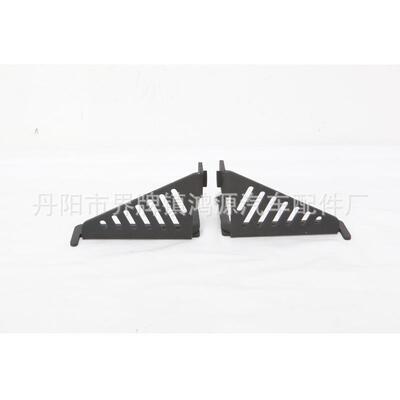 适用于牧马人JKJLJT车门外脚踏板休息踏板三角型图案