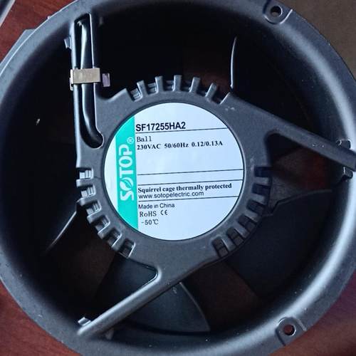 SOTOPSF17255HA2220-230V17厘米圆形机柜散热风机