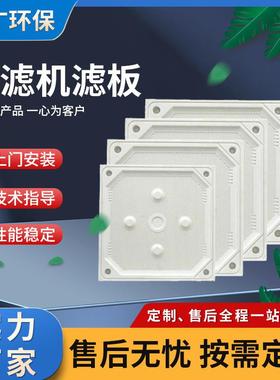 压滤机滤板板框滤板厢式滤板增强聚丙烯隔膜滤板供应pppp板