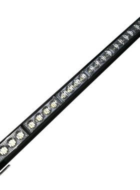 led车灯长排爆闪灯24LED长条爆闪灯日行灯4灯6节长杆灯