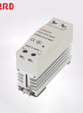 LIRRD利尔德LRSSR-DA1H单相散热一体固态继电器直流控制直流