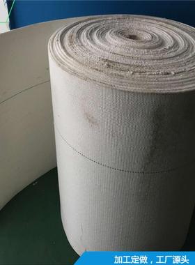 供应水泥厂硫化布B710宽透气布耐高温170度空气斜槽帆布