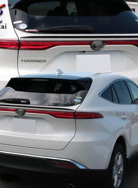 适用于丰田20款Harrier改装后尾翼装饰条Venza专用定风翼扰流板