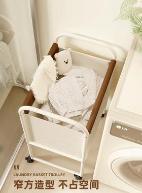 脏衣脏篓复古脏衣篮家洗衣篮可小移动衣收纳NEY推车用大容量衣篓