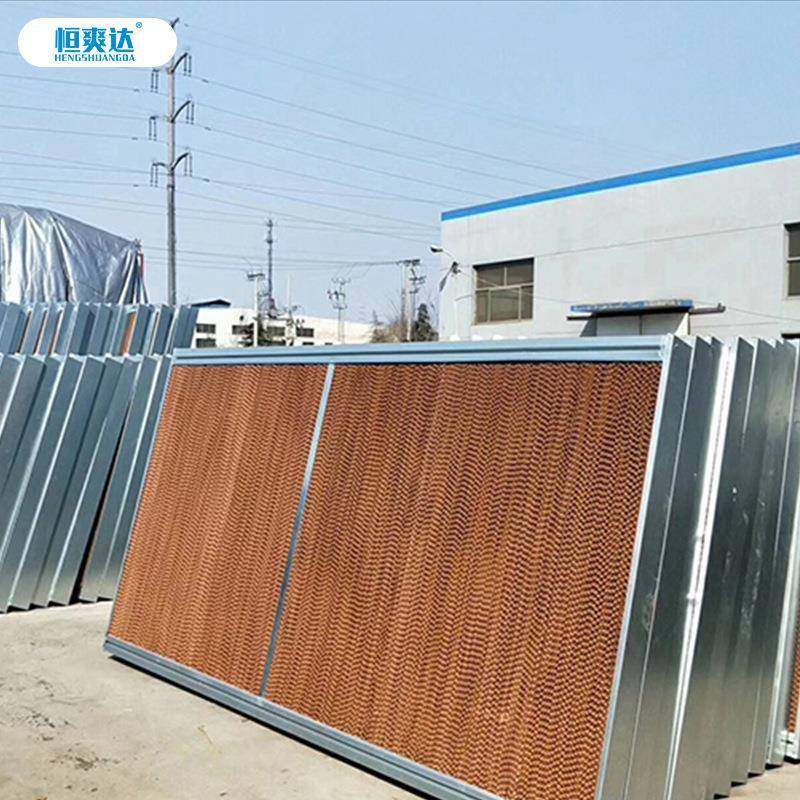 降温水温帘墙帘系统养殖水水帘室大棚降温帘墙厂房散热降水7090温