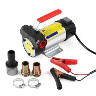 提式柴油抽油泵电12V小型直流自手吸抽油泵24V动抽ILD泵加油油泵