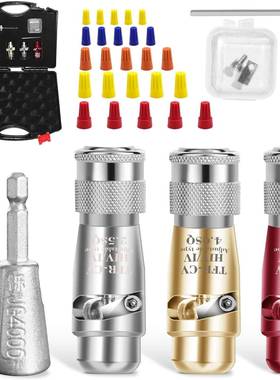 新剥线钳41+12+10美+8+6A296WG国标准电动剥剥线钳钻孔工具AWG线