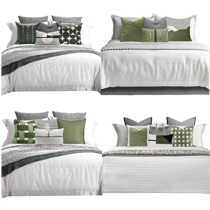 绿色系样板房间多件套床品后现代床品床品套件家具展厅布艺软装,农机/农具/农膜,其它农用工具,淘宝优惠券,粉丝福利购,淘宝优惠卷