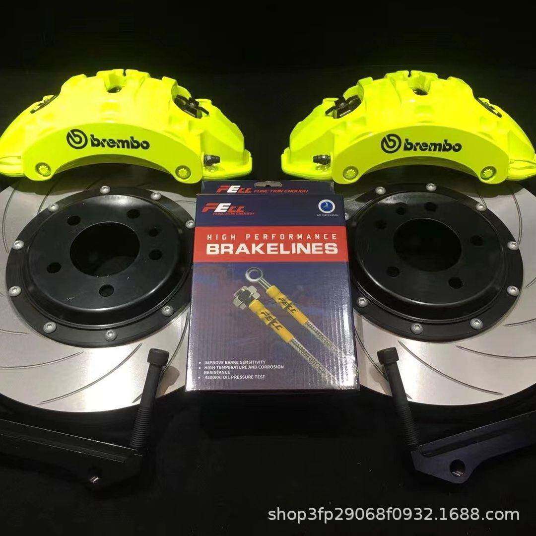 适用布雷博brembo19Z刹车卡钳前六后四活塞套装19寸以上轮毂安装