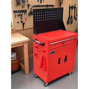 五金工具柜工具箱推车工厂置物台纹身汽修车间用铁皮抽屉柜子