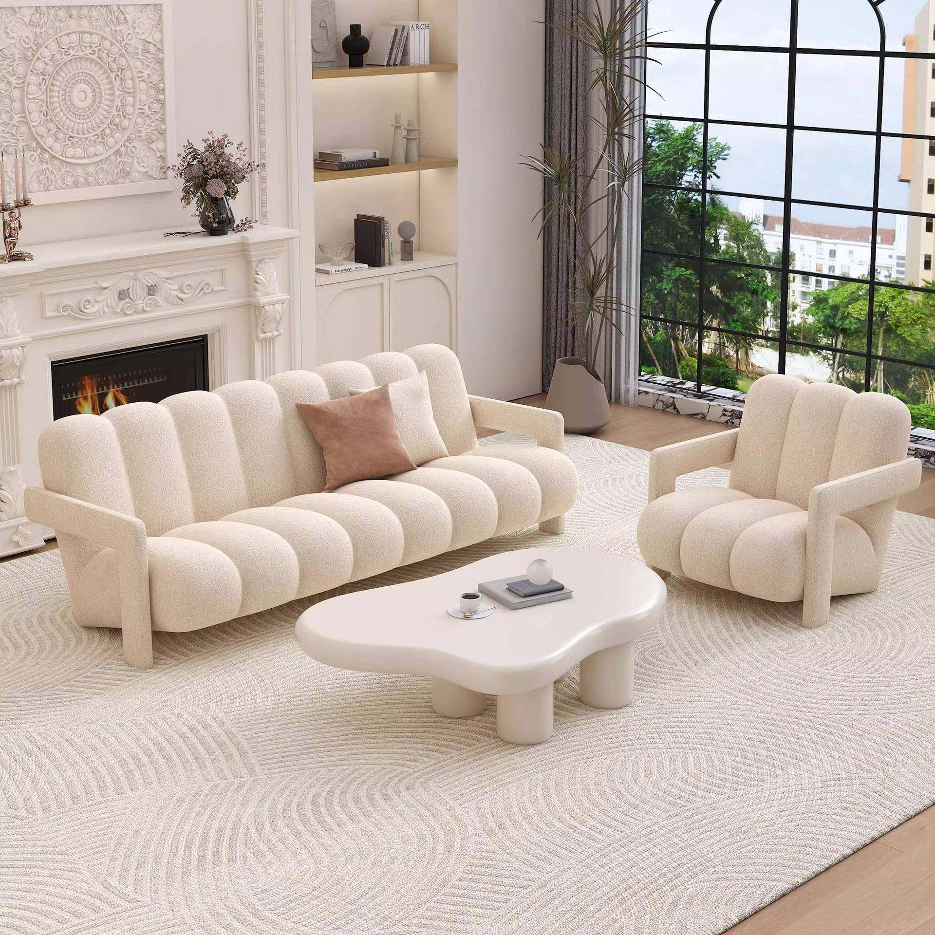 轻奢现代小户型奶油风客厅茶几沙发组合会客休闲单人双人三人沙发,节庆用品/礼品,新娘配件,淘宝优惠券,粉丝福利购,淘宝优惠卷