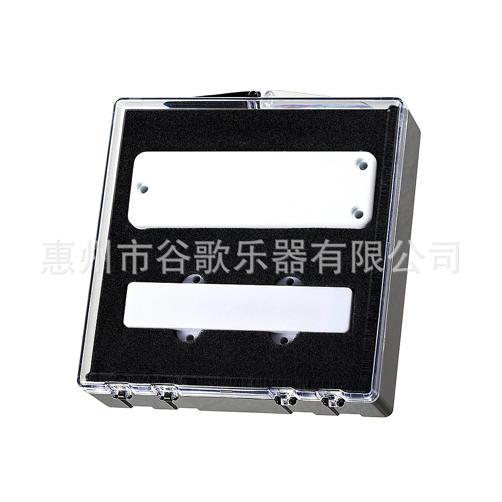 白色四弦贝斯拾音器套装乐器配件贝斯拾音器
