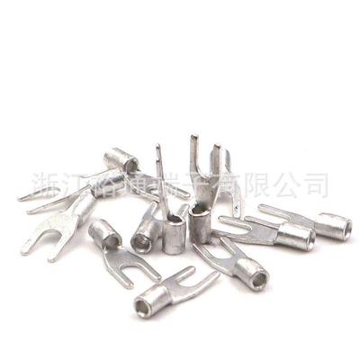 SNB1.25-3/4/5/6/8U型裸端子AWG22-161000只/包环保叉形端子